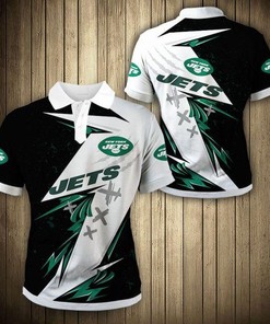 Spooky Halloween 3D Polo Shirt For New York Jets Fans - Spooky Style