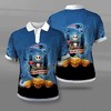 Spooky Style - Halloween 3D Polo Shirt For New England Patriots Fans