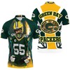 Sport Your Team Spirit With Green Bay Packers Nfc North Division Champions Super Bowl 2021 Zadarius Smith 3D Polo Shirt