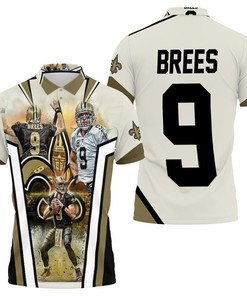 Stadium 3D Polo Shirt For New Orleans Saints Fans - Sporty Look