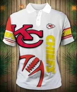 Stand Out With This Zigzag Casual Polo Shirt For Fans Of Kc Chiefs