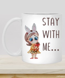 Stay With Me Mug - Valentines Gift For Her - Gift Ideas For Women - Valentines Day Mug Set