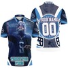 Stevie Mcnair 9 Tennessee Titans 2021 Super Bowl Afc South Champions Personalized Polo Shirt - Great Gift For Fans