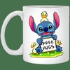 Stitch Hug Personalised Valentines Day Mug for Lilo and Stitch Fans