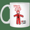 Stress Level Valentines Day Mug for Her or Him