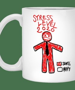 Stress Level Valentines Day Mug for Her or Him