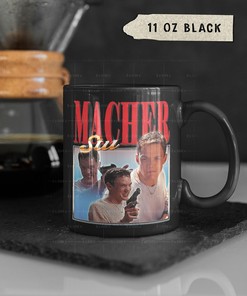 Stu Macher Scream Horror Mug Featuring Matthew Lillard and the Classic 90s Scary Movie