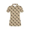 Stunning Ancient Greek Print Design Women'S Polo Shirt - 3D All Over Print