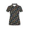 Stylish Ancient Greek Print Design Women'S Polo Shirt - Perfect Gift