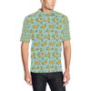 Stylish Dachshund Print Polo Shirt - Ideal For Everyday Wear