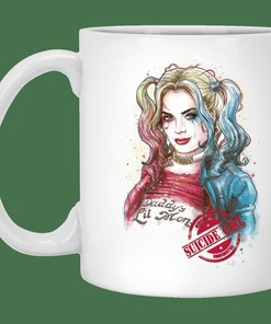 Suicide Girl Mug Set, Best Gift for Friends or Lovers with Love Quotes