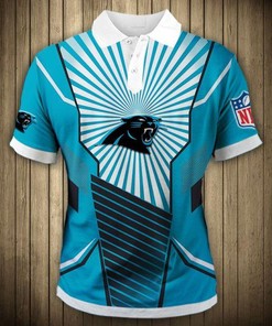 Sunlight Athletic Polo Shirt - Carolina Panthers Fan Gift