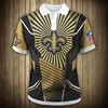 Sunlight Casual 3D Polo Shirt For New Orleans Saints Fans - Comfy And Trendy
