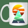 Sunrise Bike Ride Mug - Perfect Valentine's Day Coffee Mug for Her with Mug 15oz