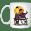Sunset Street Happy Valentines Day Mug for Lovers