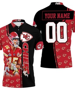 Super Bowl 2020 Patrick Mahomes Personalized 3D Polo Shirt For Kansas City Chiefs Fans