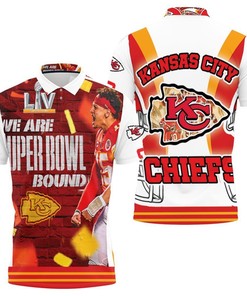 Super Bowl Bound 2021 Afc West Division Champs Kc Chiefs - 3D Polo Shirt For Sports Enthusiasts