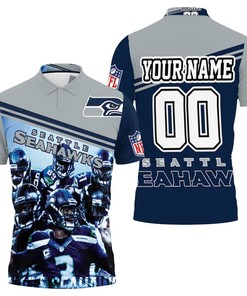 Super Bowl Xlviii Champions Personalized Polo Shirt For Seattle Seahawks Fans - Perfect Gift For Fans