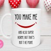 Super Horny Naughty Mugs Set, Perfect Valentines Day Gift for Him or Her