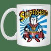 Superhero Mug Set, Best Gift for Friends or Lovers with Love Quotes