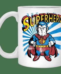Superhero Mug Set, Best Gift for Friends or Lovers with Love Quotes