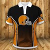 Support The Cleveland Browns With Casual Polo Shirt For Fans