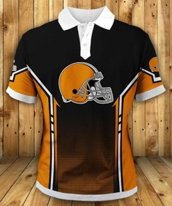 Support The Cleveland Browns With Casual Polo Shirt For Fans