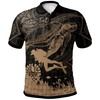 Tahiti Scuba Diving Turtle Custom Polo Shirt