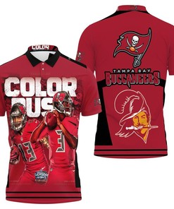 Tampa Bay Buccaneers 3D Polo Shirt- Super Bowl 2021 Champions