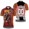 Tampa Bay Buccaneers Mike Evans 2021 Nfl Champions Polo Shirt- 3D