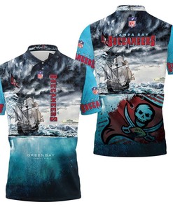 Tampa Bay Buccaneers Pirates Nfc South Division Champions 3D Polo Shirt