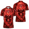 Tampa Bay Buccaneers Skull Polo Shirt - Unique Design For Sports Fans