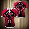 Tampa Bay Buccaneers Square Lattice Polo Shirt - Unique Design For Nfl Fans
