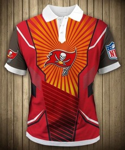 Tampa Bay Buccaneers Sunlight Casual Polo Shirt - Fashionable For Fans With Unique Prints