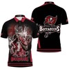 Tampa Bay Buccaneers Super Bowl 2021 Nfc South Division Champions 3D Printed Polo Shirt