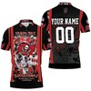Tampa Bay Buccaneers Super Bowl 2021 Nfc South Division Champions Personalized All Over Print Polo Shirt