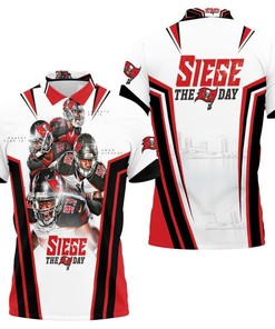 Tampa Bay Buccaneers Super Bowl Champions Siege The Day 3D All Over Print Polo Shirt Perfect Gift For Fans With Quotes
