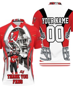 Tampa Bay Buccaneers Super Bowl Champions Thank You Fan Personalized 3D All Over Print Polo Shirt Gift