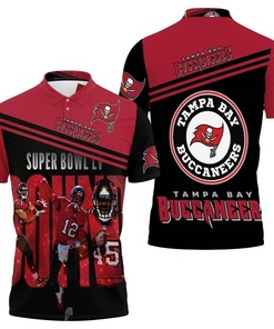 Tampa Bay Buccaneers Super Bowl Liv Champions Printed 3D All Over Print Polo Shirt With All Over Print