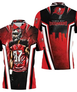 Tampa Bay Buccaneers Superbowl Champions Rob Gronkowski 87 3D All Over Print Polo Shirt Gift For Fans