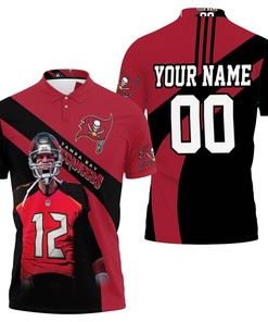 Tampa Bay Buccaneers Tom Brady 12 Nfc South Division Champions Super Bowl 2021 Personalized 3D All Over Print Polo Shirt