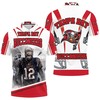 Tampa Bay Buccaneers Tom Brady Champions 3D All Over Print Polo Shirt With All Over Print And Polo Collar