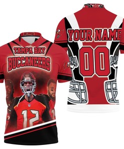 Tampa Bay Buccaneers Tom Brady Nfl Champions 2021 Personalized 3D All Over Print Polo Shirt Gift With Personalization