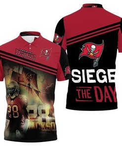 Tampa Bay Buccaneers Vernon Hargreaves Siege The Day 3D All Over Print Polo Shirt Gift For Fans