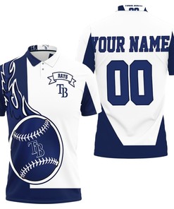 Tampa Bay Rays 3D Personalized All Over Print Polo Shirt - Modern Design For Fans