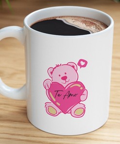 Te Amo Ceramic Mug Gifts For Her, Perfect Valentines Gift In Spanish, Valentines Day Mug