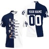 Team Member Signed Personalized Ny Yankees 3D Polo Shirt - Perfect Gift For Fans