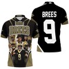 Team Polo Shirt For Drew Brees And New Orleans Saints Fans - Show Your Love For Your Favorite Team In Style