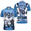 Team Tennessee Titans Afc South Division Champions 3D All Over Print Polo Shirt - Super Bowl 2021 - For Nfl Enthusiasts