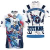 Tennessee Titans Afc South Division Champions 3D Polo Shirt - Celebrating Victory At Super Bowl 2021 For Fans